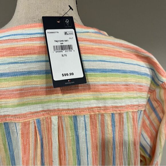 Tommy Hilfiger striped button Down dress - Picture 13 of 16